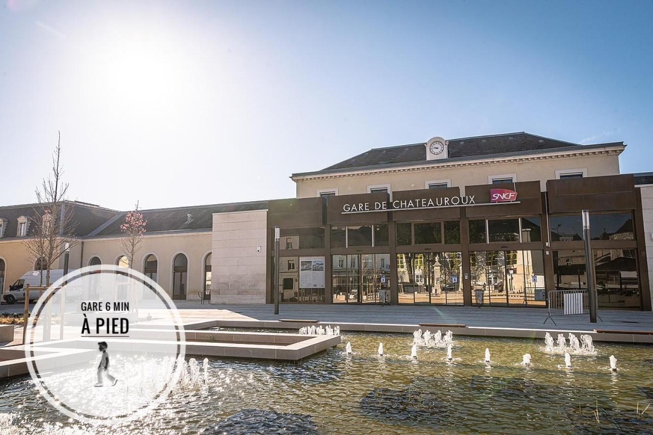 Le Vintage- Gare/Centre, Tout Equipe, Refait A Neuf, Climatisation Châteauroux Εξωτερικό φωτογραφία